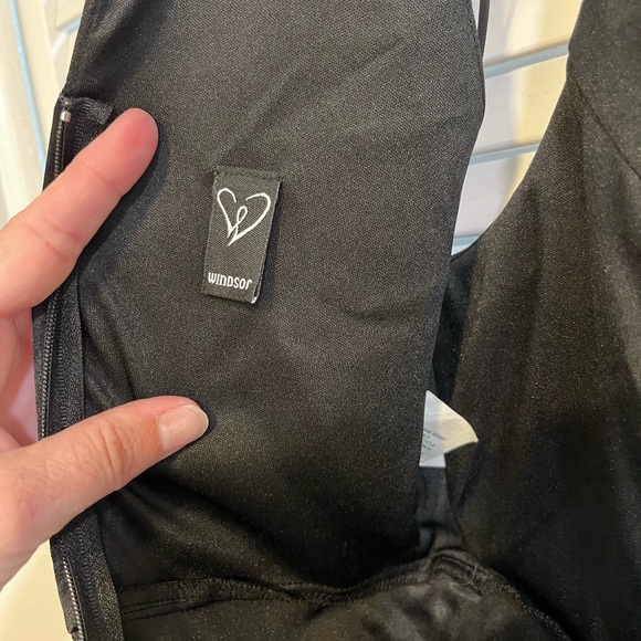 Windsor Semi-Formal Dress, Black & Turquoise Size 5/6 - Picture 6 of 7